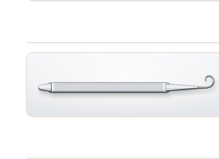 Dental instruments including tweezers and explorer