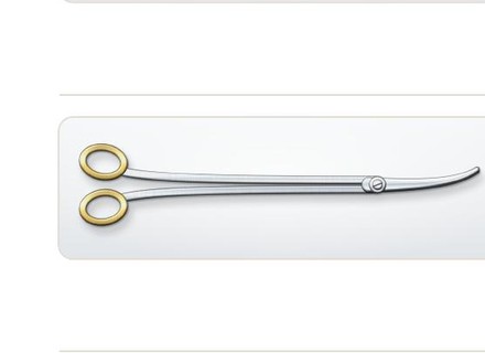 Metzenbaum scissors and surgical instruments
